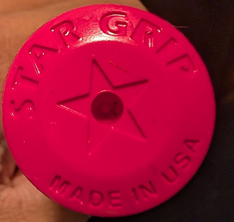 New Pink Star Grips standard  set of 10