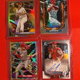 Philadelphia Phillies Team Lot - Auto, Cosmic