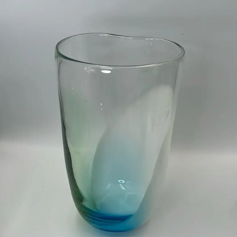 Royal Doulton Organic Glass Vase 9” x 5.5”