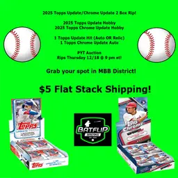 Los Angeles Dodgers - 2025 Topps Update/Chrome Update 2 Box Rip! #BFB28
