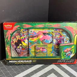 Mega Venusaur Ex Premium Collection 8 Booster Box