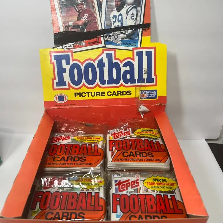 One Jumbo Pack 1988 Topps Football Potential Bo Jackson Rookie