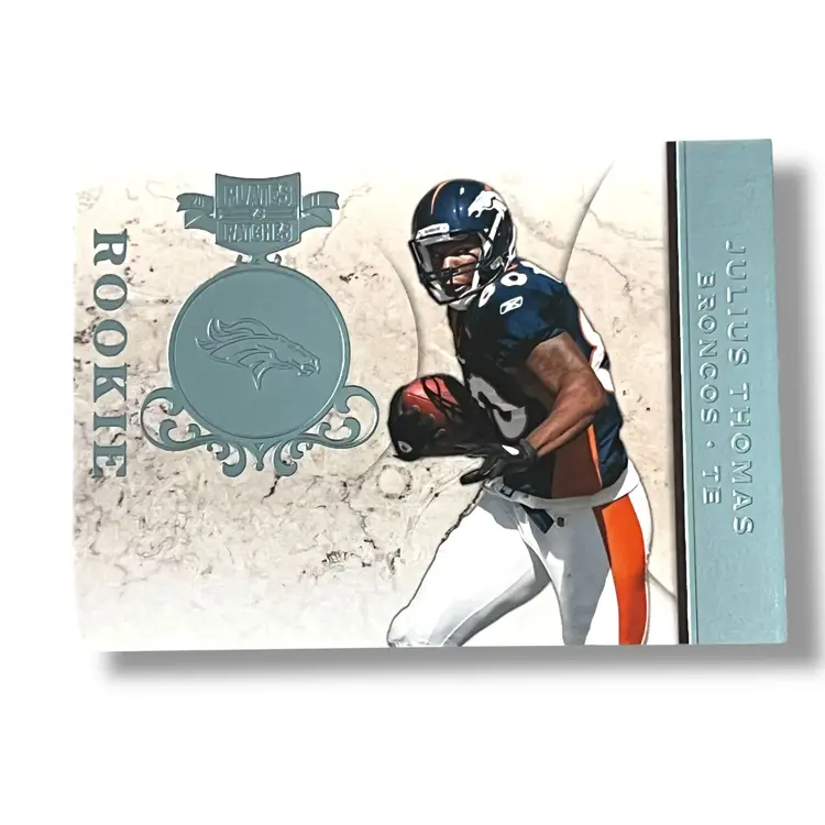 Julius Thomas RC 2011 Panini Plates & Patches Infinity Platinum 01/10