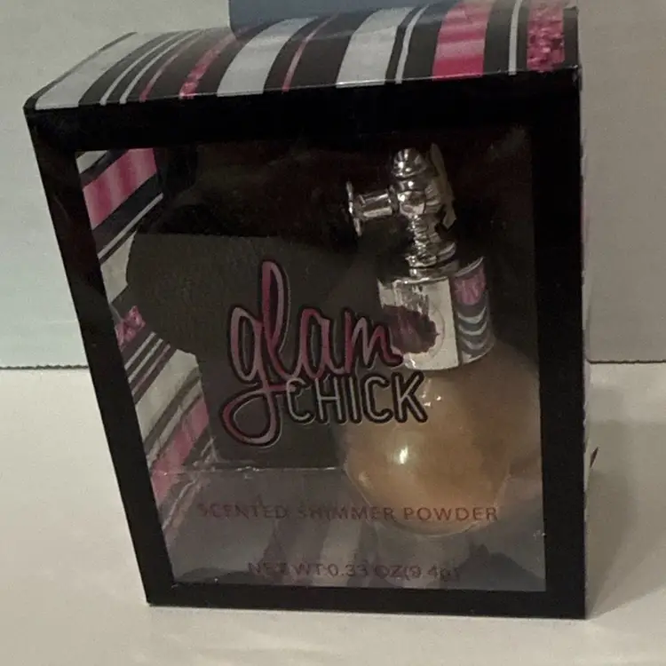Glam Chick Scented Glimmer Body Shimmer Light Pink 0.33 oz New In Box