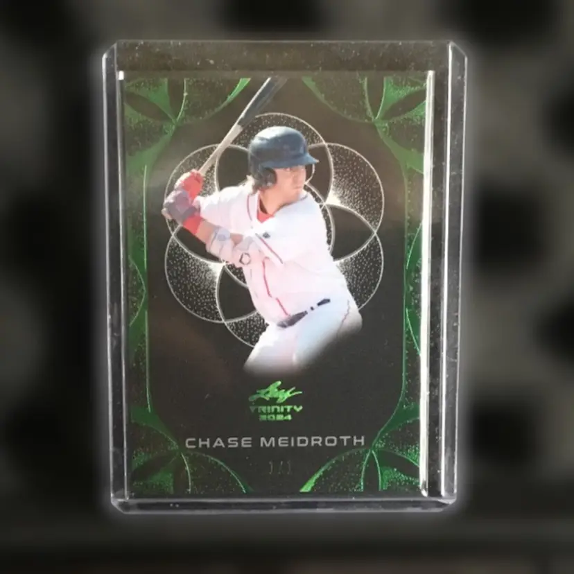 2024 Leaf Trinity Chase Meidroth Emerald 1/1
