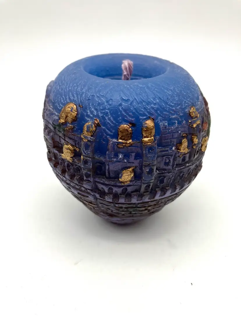 BIN - City Of Jerusalem Decorative Wax Candle