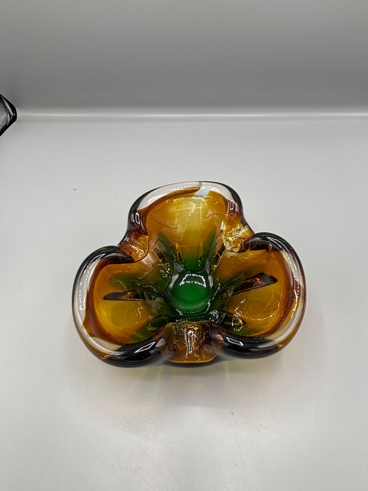 Murano brown dish