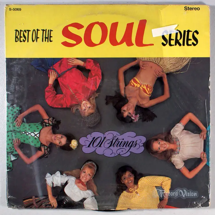 101 Strings - Best of the Soul Series (1967) [SEALED] Vinyl LP •