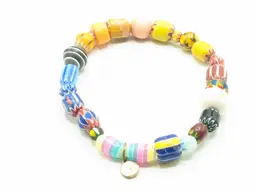 Colorful Beaded Stretch Bracelet Jewelry