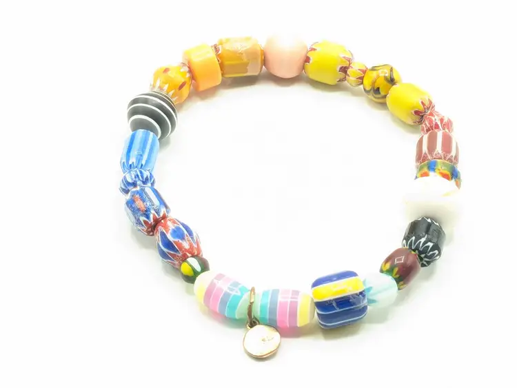 Colorful Beaded Stretch Bracelet Jewelry