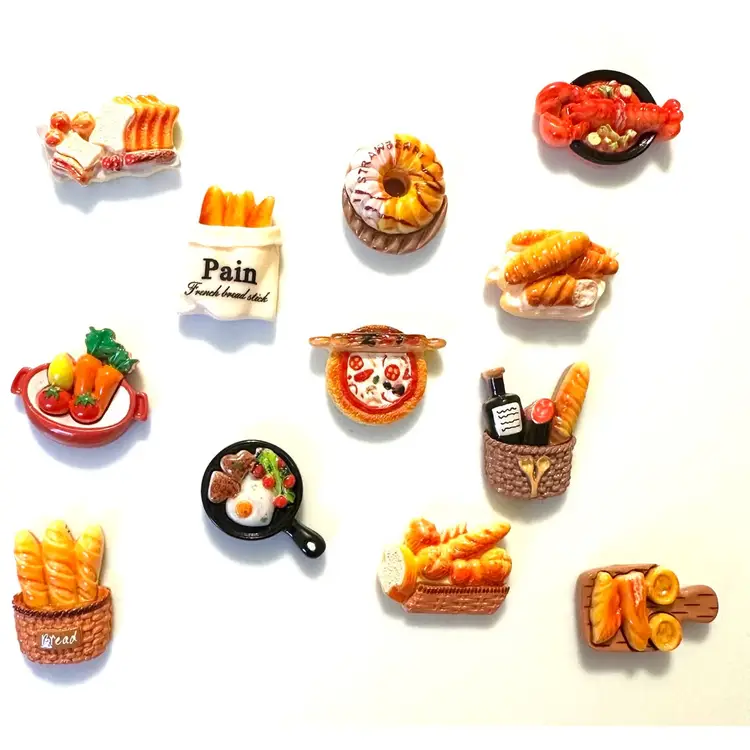 20 Pieces Of Food Charms