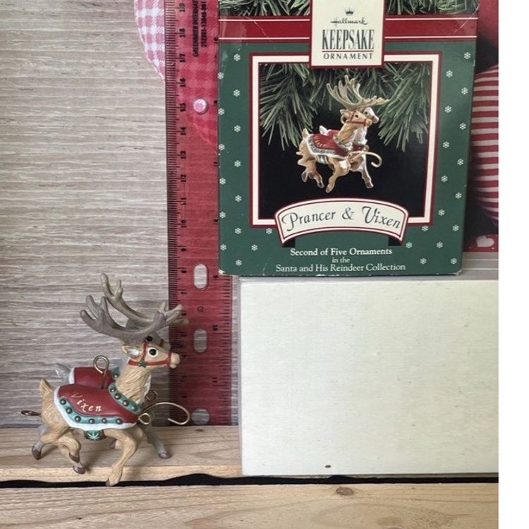 Hallmark Ornaments Prancer And Vixen