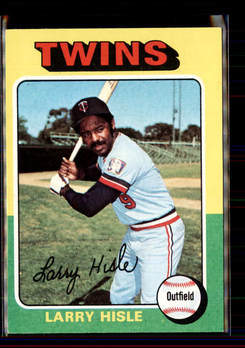 Larry Hisle 1975 Topps #526 - Minnesota Twins - (pk1-58)
