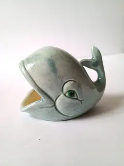 Vintage Whale Trinket Dish - very nice item!