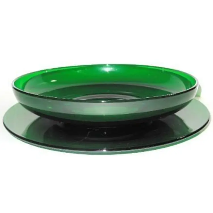 Duncan Miller, Vintage 1940s & Rare Pall Mall Green Gardenia Bowl Or Torte Platter-Your Choice
