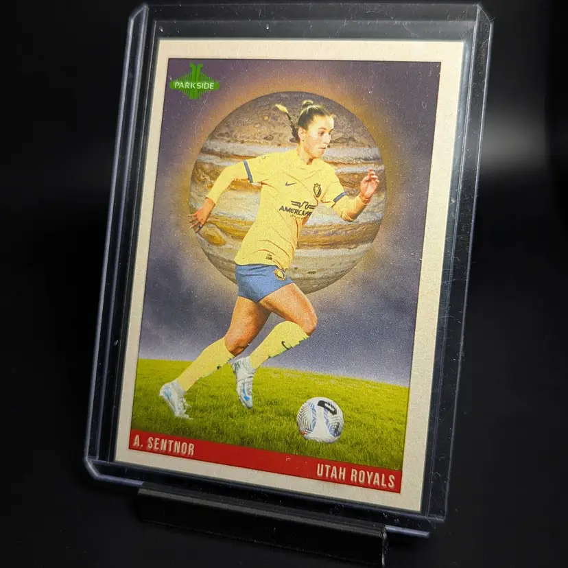2025 Parkside NWSL Vol 1 Vintage Jupiter /75 #65 Ally Sentnor Utah Royals