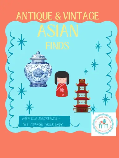 Antique & Vintage Asian Art, Pottery & Porcelain, Collectibles & More 