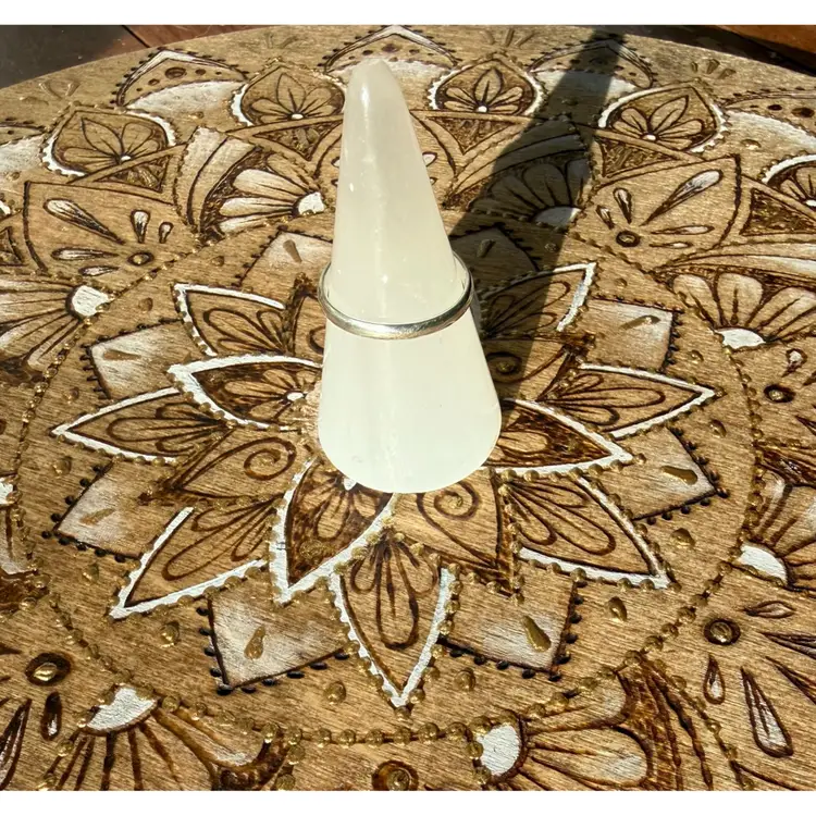 Simple Sterling Silver Band