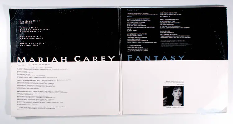 Mariah Carey - Fantasy (1995) Double 12" Single Vinyl • Daydream Remixes