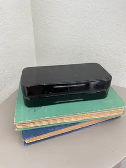 Antique Sewing Attachments Box