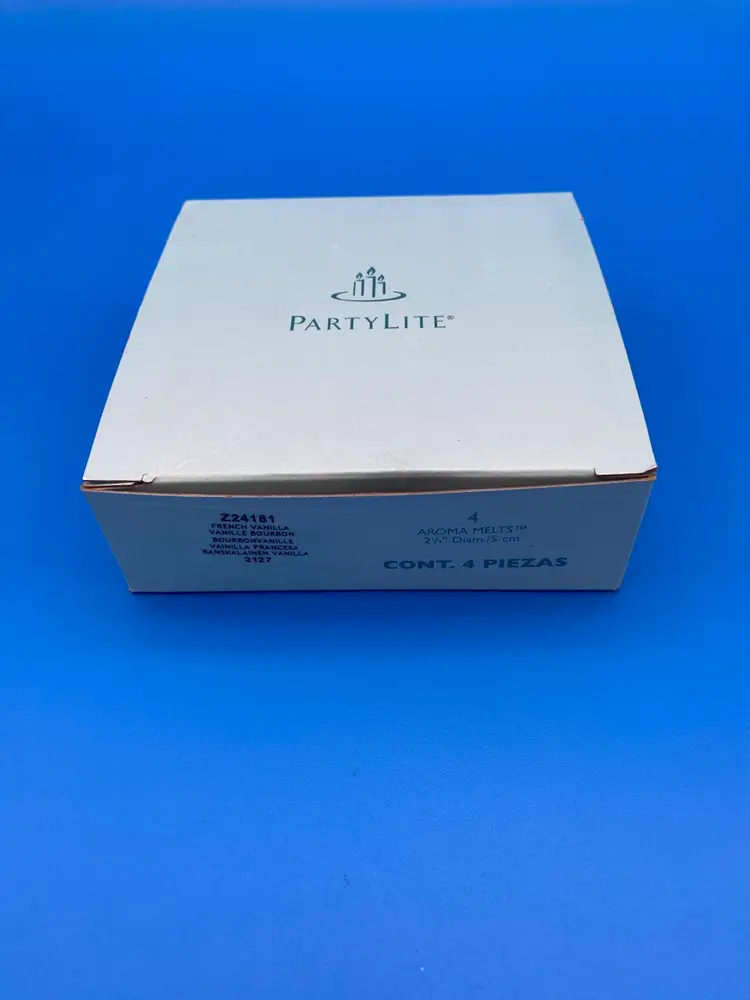 PartyLite French Vanilla Scented Aroma Melts 4-Pack #Z24181