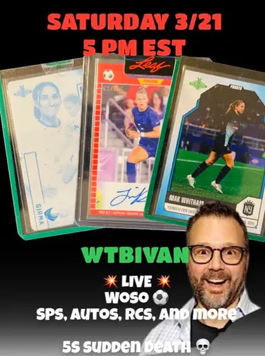 The Fastest 30 Minutes In WoSoHQ History! Girma 1/1, Trinity Rodman Auto, Mak Whitham /2 & More All At 5 Sec Sudden Death