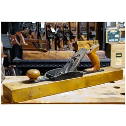 Vintage Fulton Tool Co. Wood Bottom "Transitional" Fore Plane 20" Long