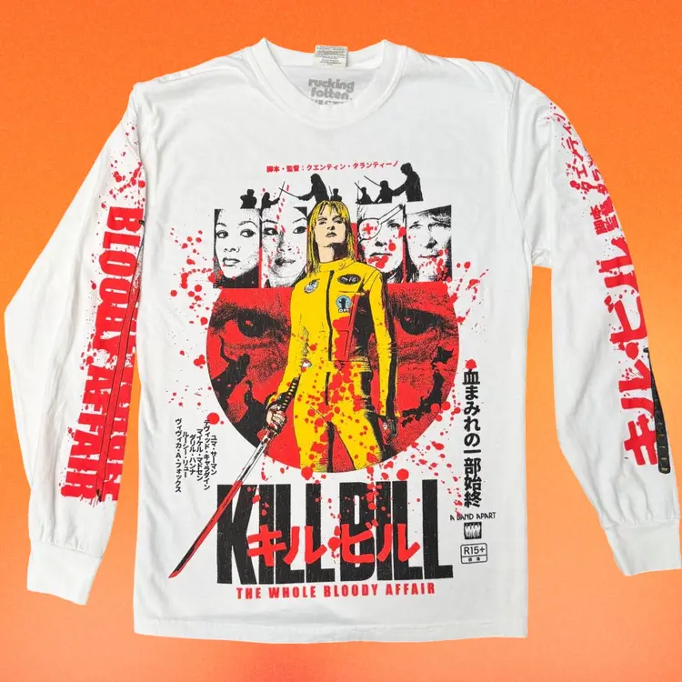 Version 2 Rucking Fotten KILL BILL: THE WHOLE BLOODY AFFAIR Vista Shirt (long-sleeved)