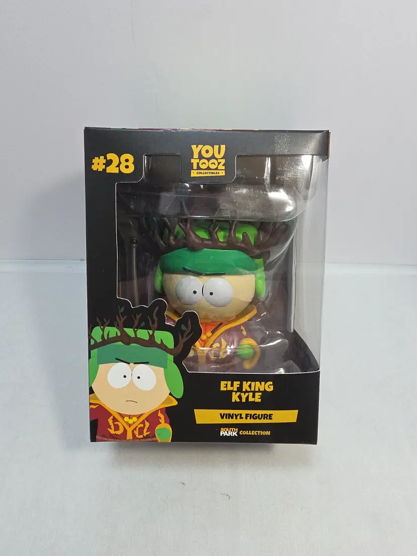South Park Collection Elf King Kyle Vinyl Figure #28 Youtooz W/ Protector (A4)