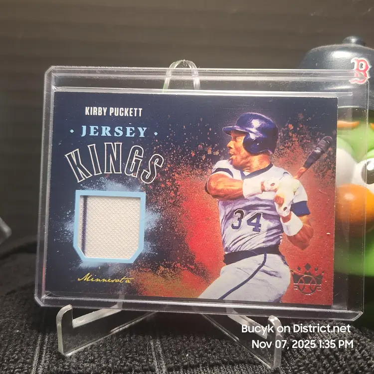 2020 Panini Diamond Kings Jersey kings - Kirby Puckett Minnesota Twins