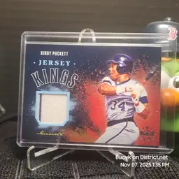 2020 Panini Diamond Kings Jersey kings - Kirby Puckett Minnesota Twins