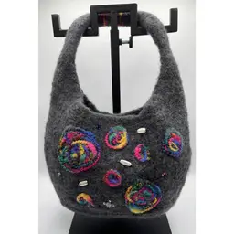 Made By Me Hand Knit and Felted Purse