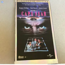 Cape Fear Vhs