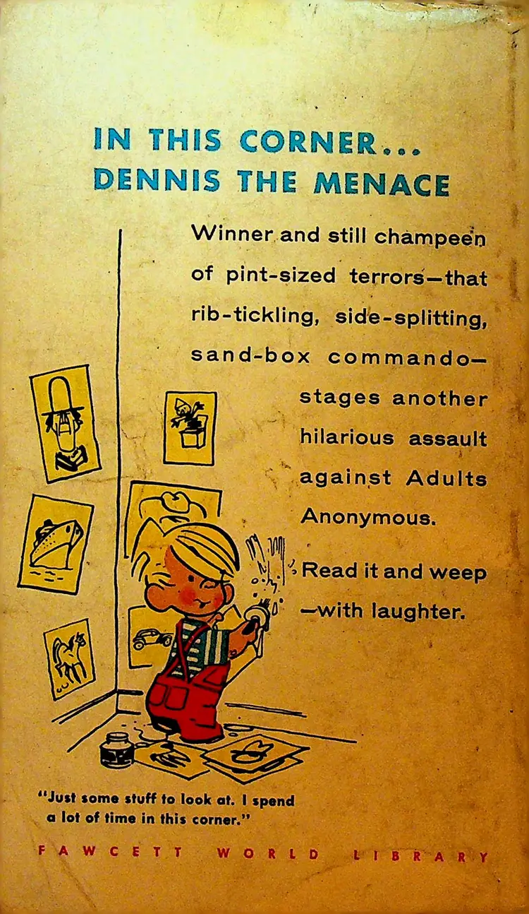 In This Corner Dennis the Menace Paperback Hank Ketcham