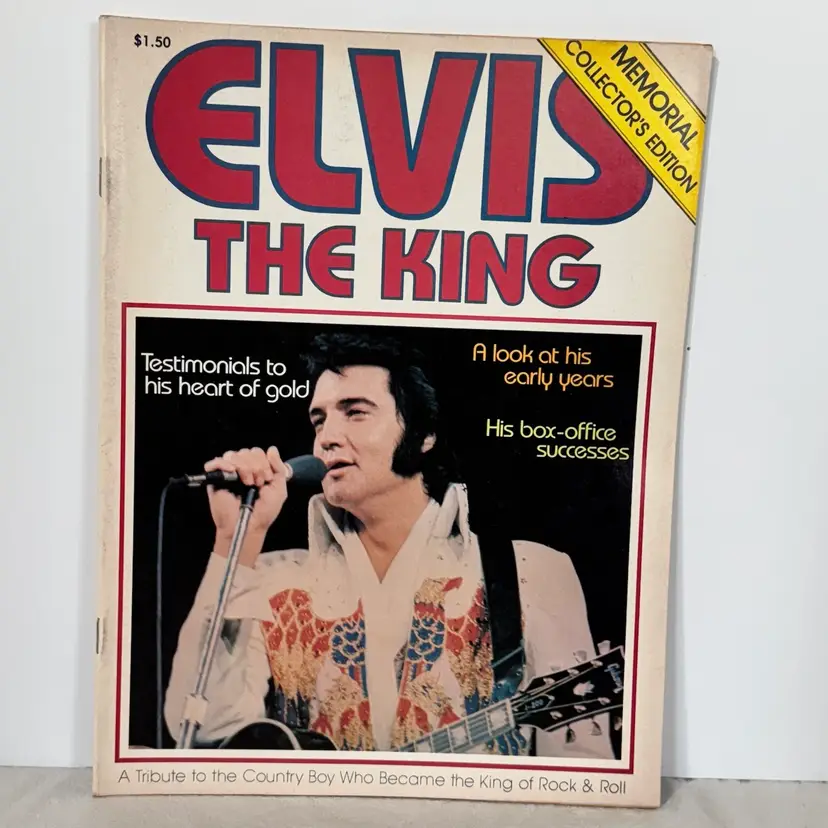 Elvis The King Memorial Collector's Edition Issue 1977