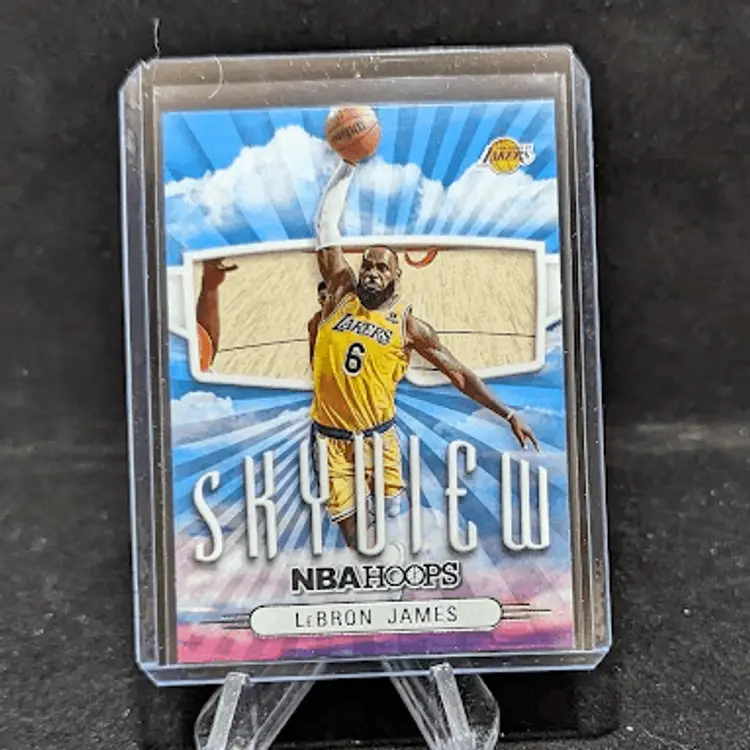 2022-23 Panini Hoops Skyview LeBron James - Los Angeles Lakers c-25