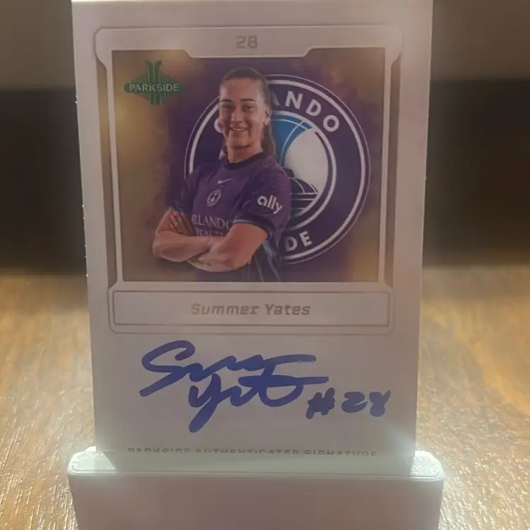 Summer Yates 2025 Parkside NWSL Vol 1 Signature Series /370