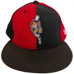 Vintage Philadelphia 76ers Flat Brim Pinwheel Fitted Hat by New Era - 7 1/2