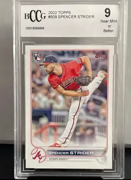 Spencer Strider 2022 Topps BCCG 9