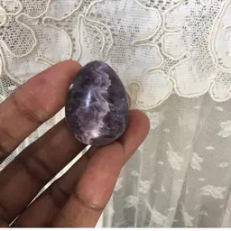 Vintage Amethyst Egg