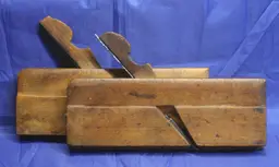 Lot of 2 Wooden Side-Beading Planes 3/8ths & 5/16ths OHIO TOOL COMPANY Inventory Closeout