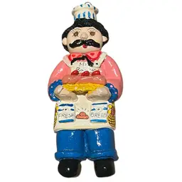 Vintage Mr. Baker Wall Plaque Made In Cyprus