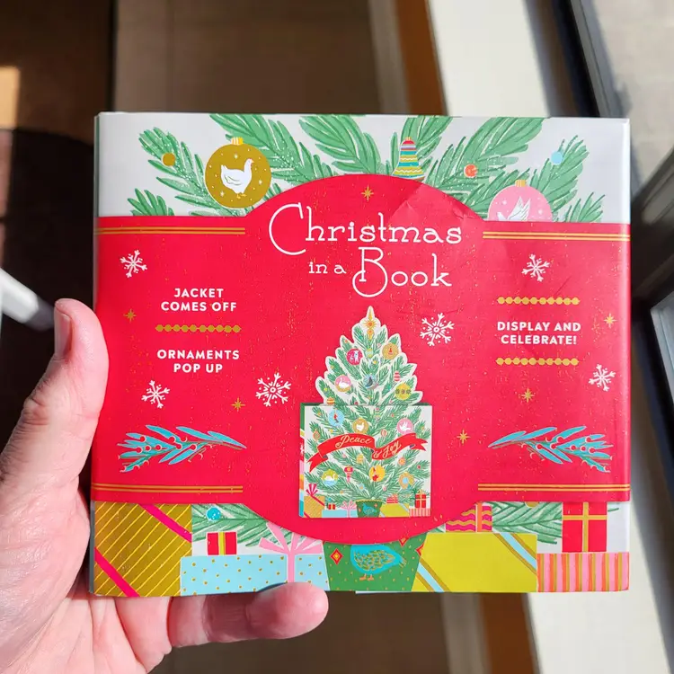 Peace & Joy Pop-Up Book : Christmas in a Book (HC 2019) 1st Edition UpLifting Edition
