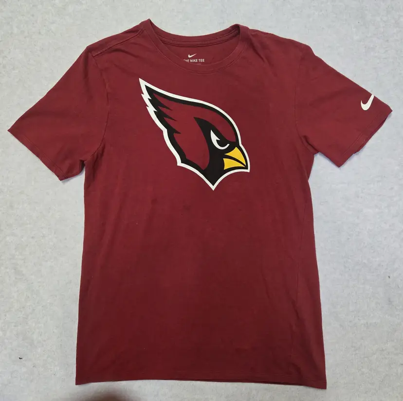 Nike NFL Arizona Cardinals T-Shirt Mens M Red Dri Fit Short Sleeve
