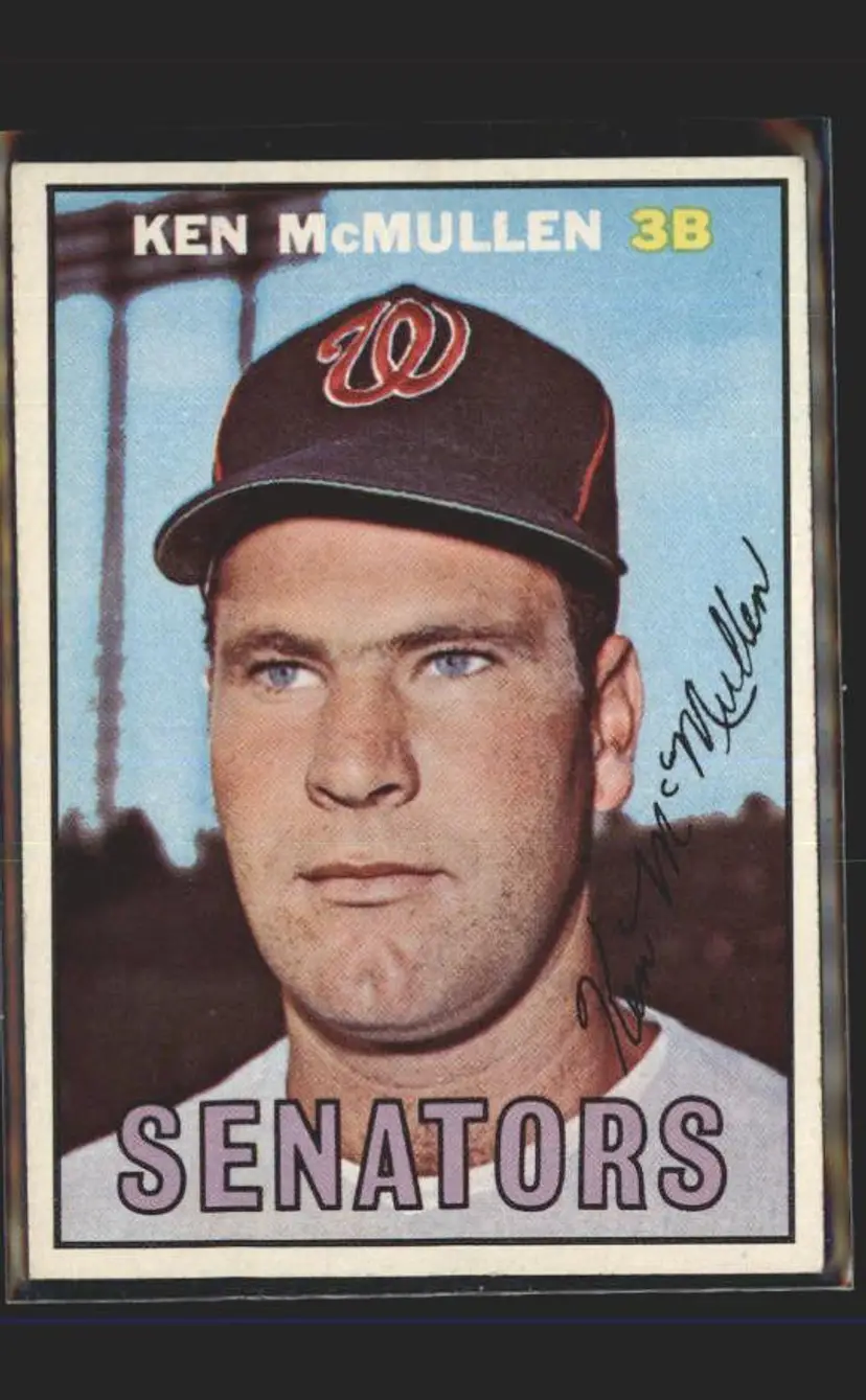 1967 Topps #47 Ken McMullen - (137) - Washington Senators