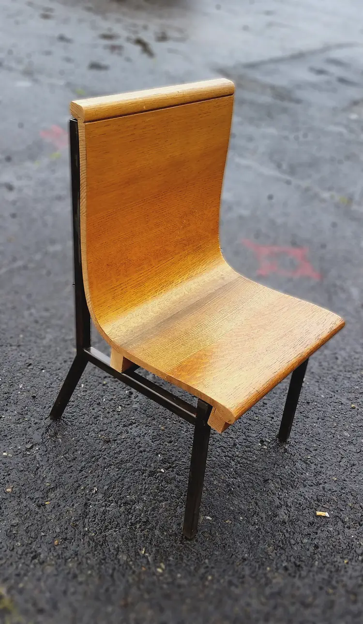 1930s Church Pew Chair Concept