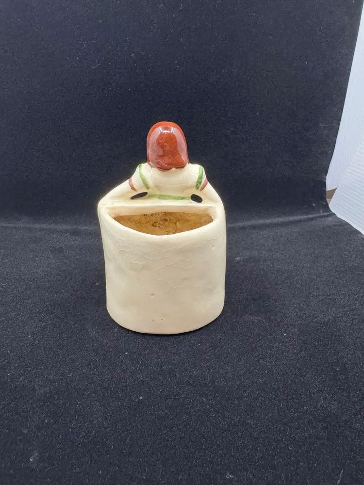 Little Shirley Temple Doll Vase/planter