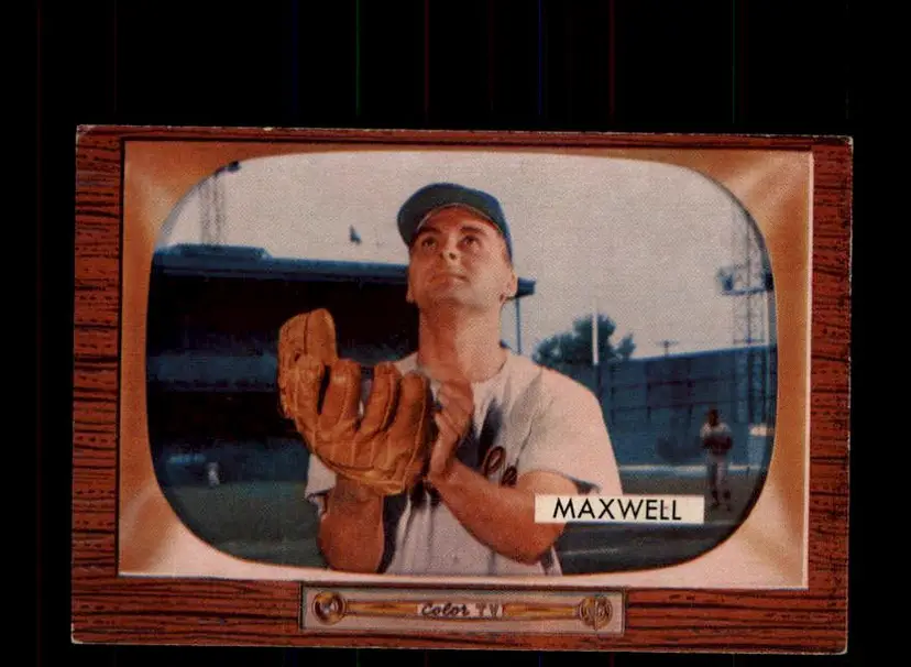 1955 Bowman #162 Charlie Maxwell - (pk-tl3) - Baltimore Orioles