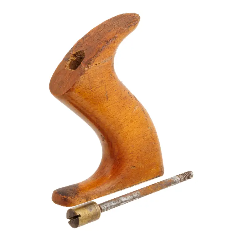 Repaired Beech Handle & Screw For Stanley Transitional Planes No. 26 to No. 34