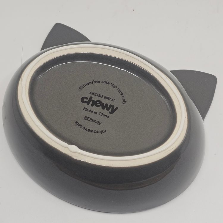 Disney chewy Figaro cat food dish no skid retired